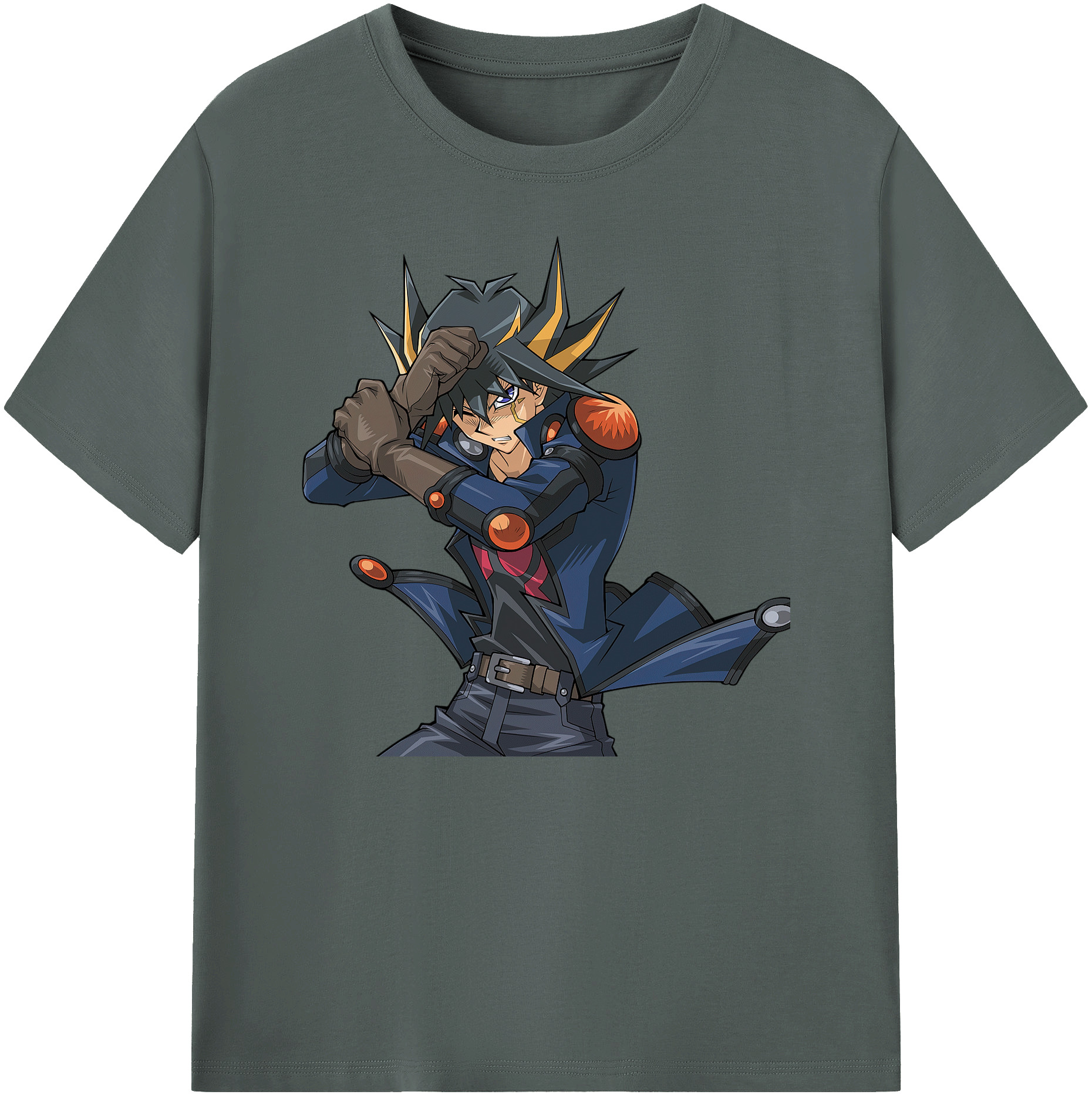 （画像用） 遊☆戯☆王 Yu-Gi-Oh! 綿100％ メンズ半袖Tシャツ｜肌触りやわらか＆通気性